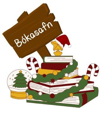 Bókasafnið í desember