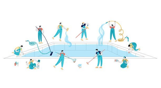 Búið að opna.  VORÞRIF - Íþróttamiðstöðin/Sundlaugin Borg