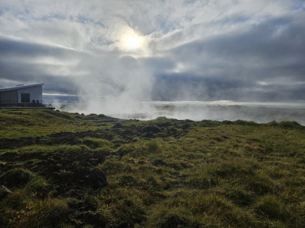 Virkjun borholu í Vaðnesi