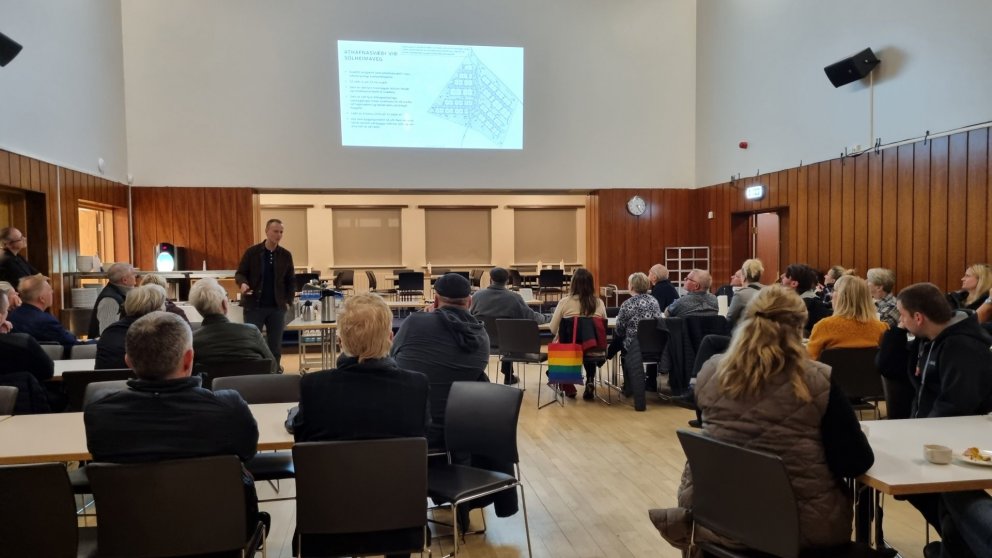 Vel heppnaður kynningarfundur um deiliskipulagsáætlanir sem eru í vinnslu í og við þéttbýlið á Borg