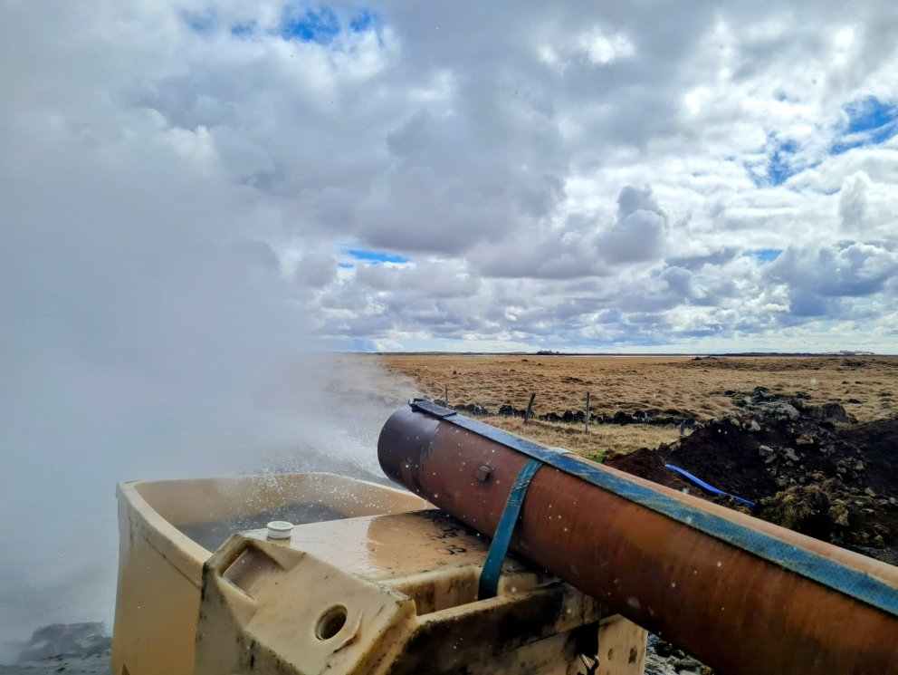 Borun lokið í Vaðnesi