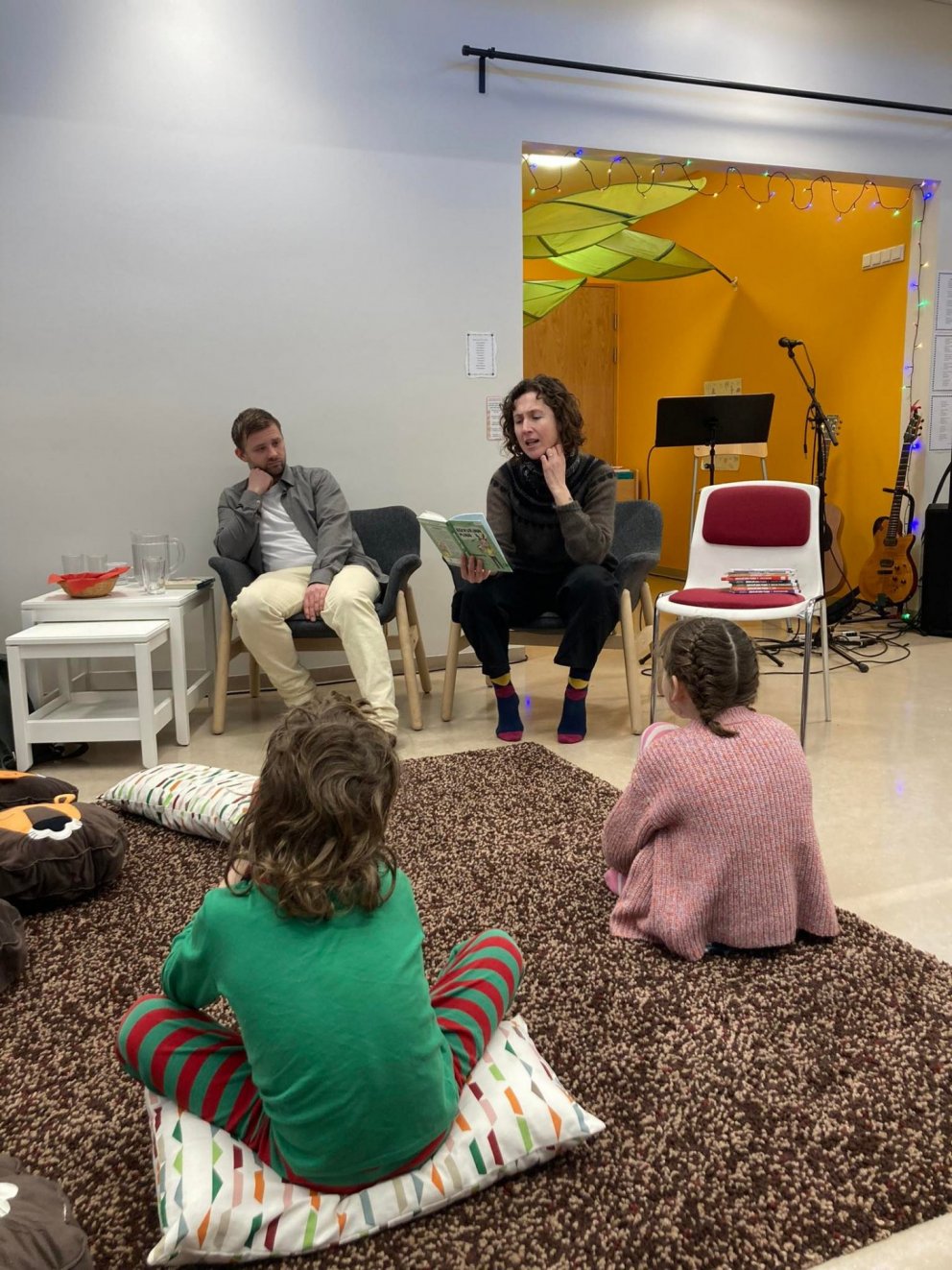 Kósístund á bókasafninu