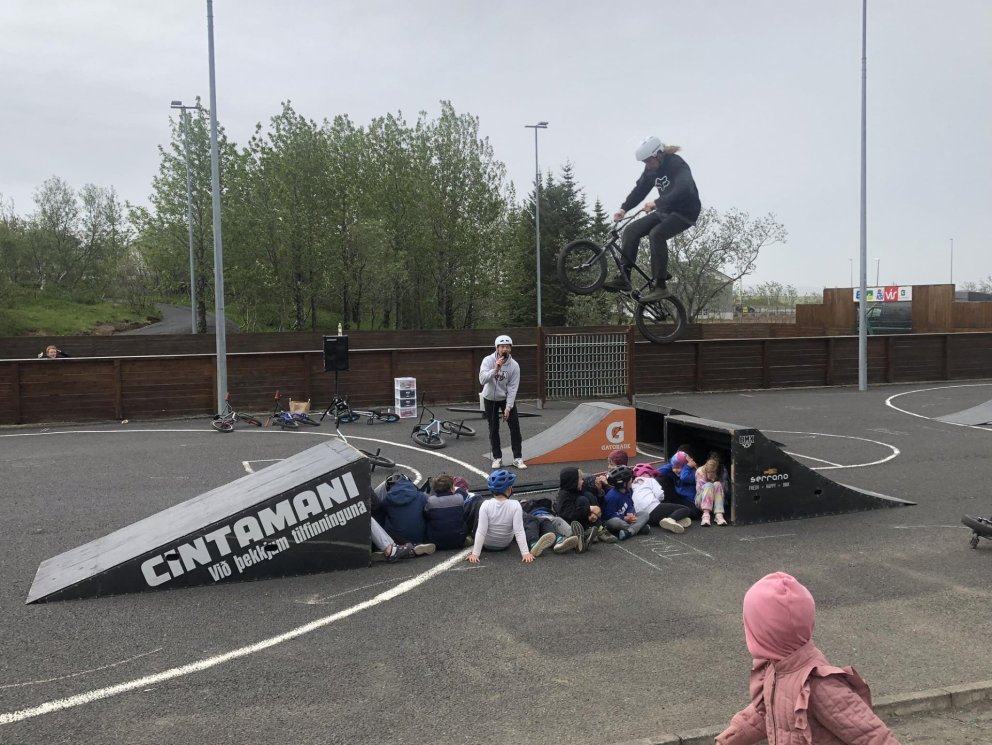 BMX námskeið á Borg