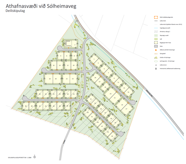 Fyrsta skóflustunga að nýju athafnasvæði við Sólheimaveg
