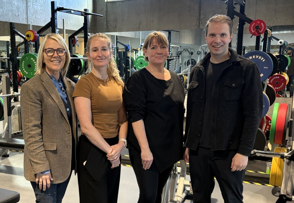 Frá undirritun samnings. Frá vinstri: Fjóla S. Kristinsdóttir sveitarstjóri, Þórfríður Soffía Harald&hellip;
