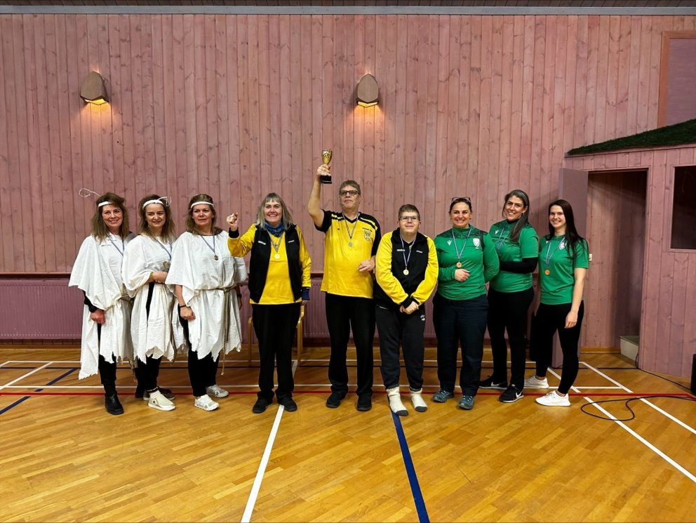 Heimsmeistarakeppni, eða þannig!  í Boccia