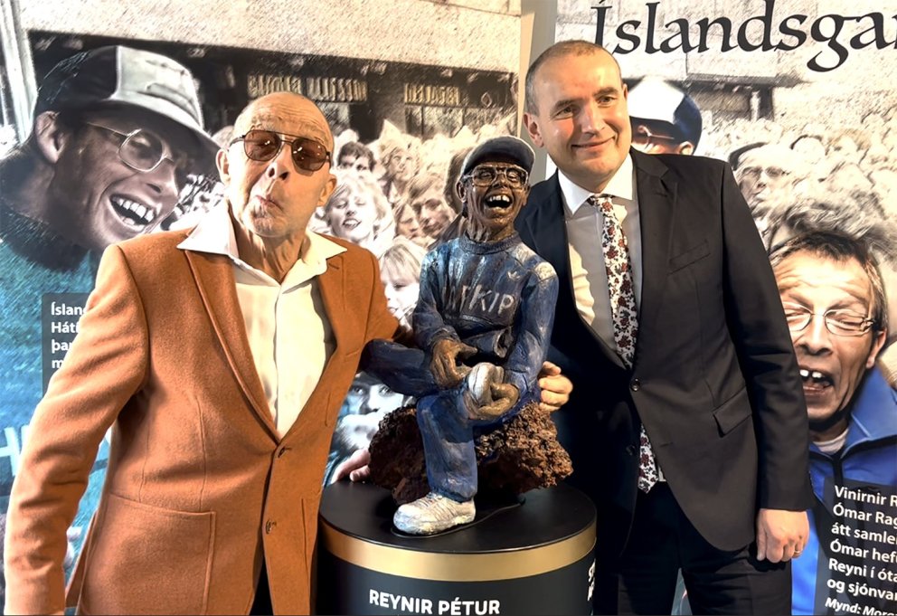 Reynir Pétur kominn heim