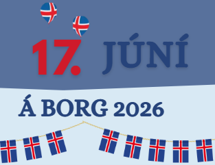 Íþróttamiðstöðin á Borg verður opin frá 10:00 - 18:00 á þjóðhátíðardaginn 17. júní.