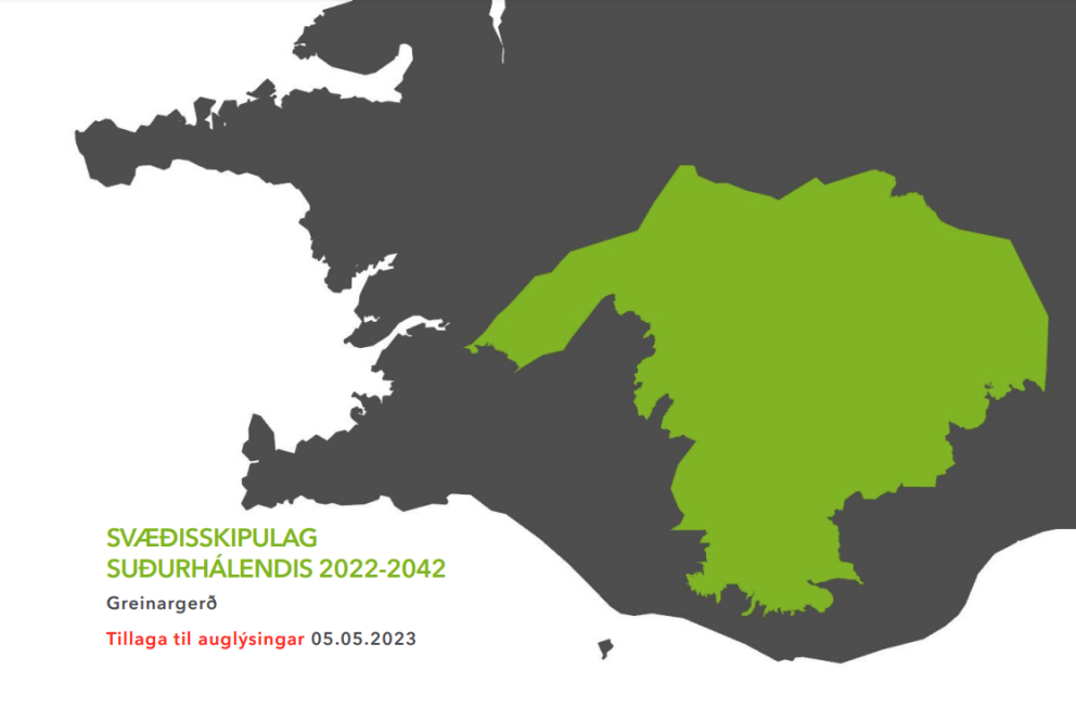 Auglýsing fyrir svæðisskipulag Suðurhálendisins