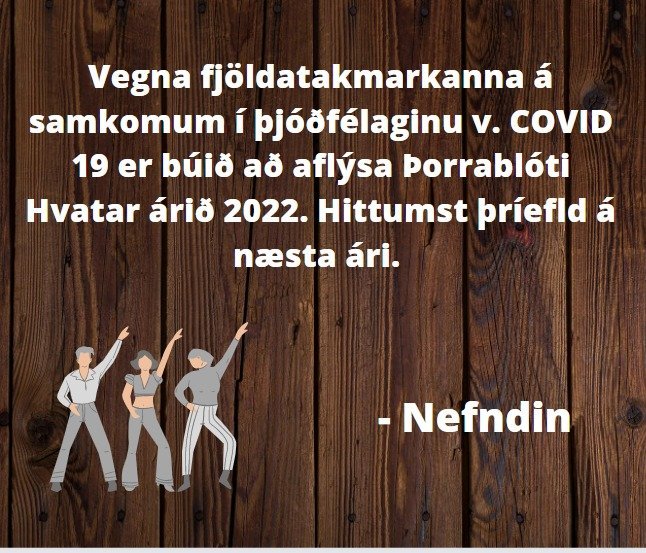 Þorrablótinu aflýst