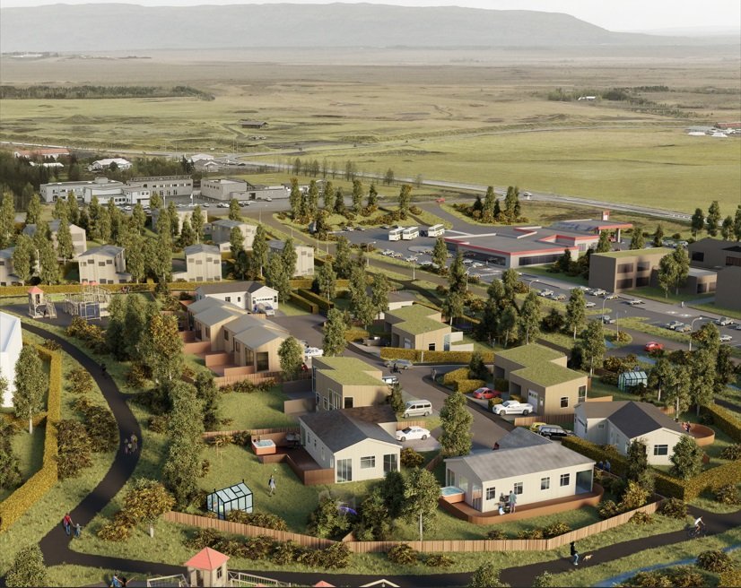 64 umsóknir um 6 íbúðarhúsalóðir á Borg