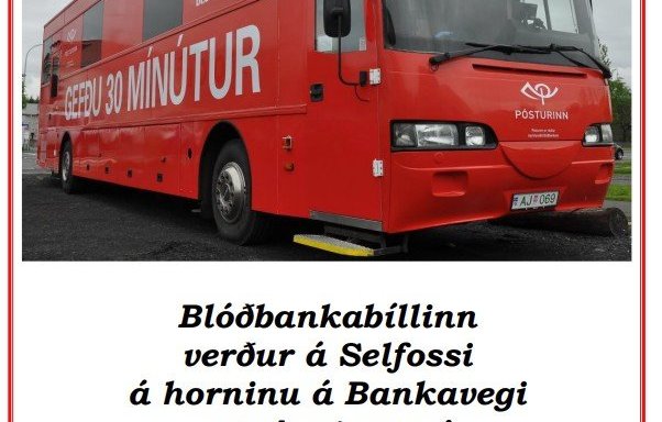 Blóðbankabíllinn á Selfossi 2. desember 2025