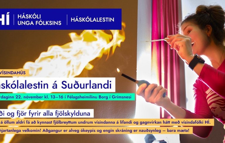 Háskólalestin á suðurlandi