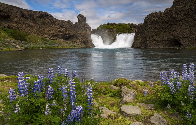 Mynd: Hjálparfoss - Páll Jökull Pétursson