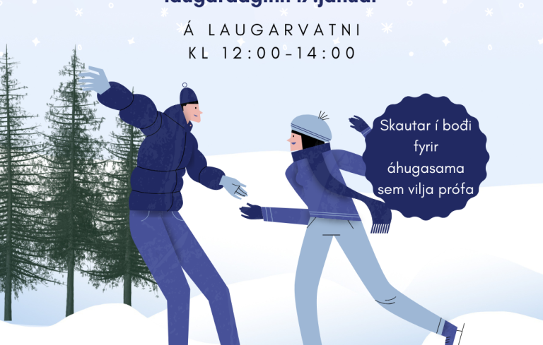 Skautafjör á Laugarvatni – laugardaginn 17. janúar kl. 12–14
