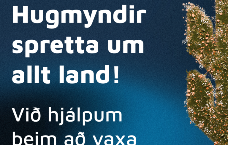 Ef þú býrð á landsbyggðinni og ert með hugmynd sem þú trúir á, þá er þetta kjörið tækifæri fyrir þig