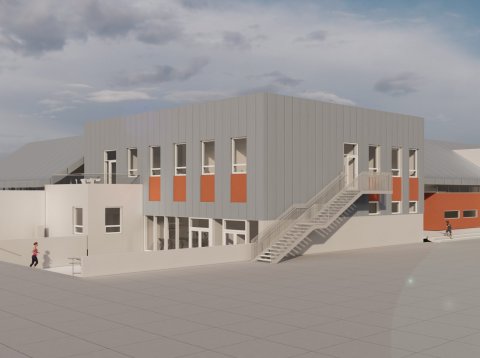 Opnun tilboða í viðbyggingu á Íþróttamiðstöðinni á Borg