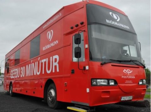 Blóðbankabíllinn verður á Selfossi á morgun 8. október 2024