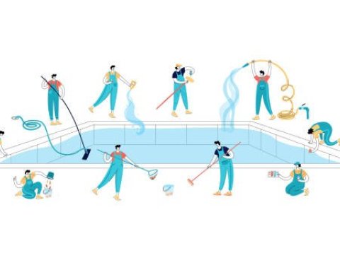 Búið að opna.  VORÞRIF - Íþróttamiðstöðin/Sundlaugin Borg