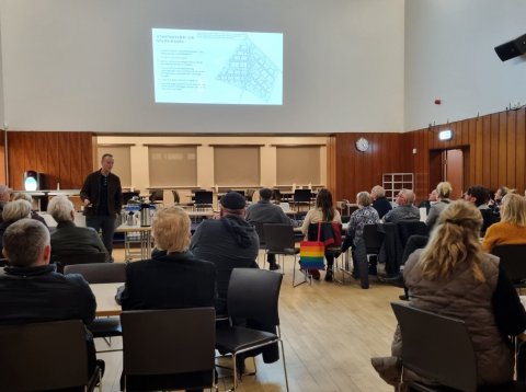 Vel heppnaður kynningarfundur um deiliskipulagsáætlanir sem eru í vinnslu í og við þéttbýlið á Borg