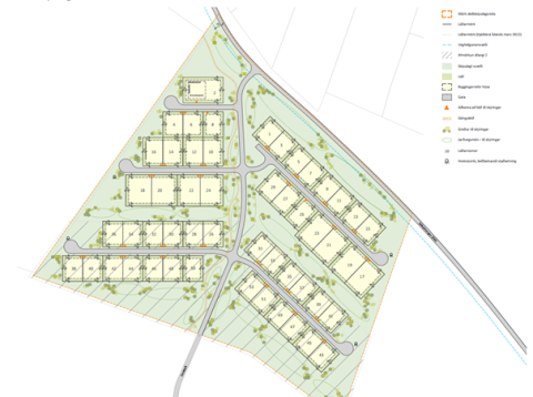 Fyrsta skóflustunga að nýju athafnasvæði við Sólheimaveg