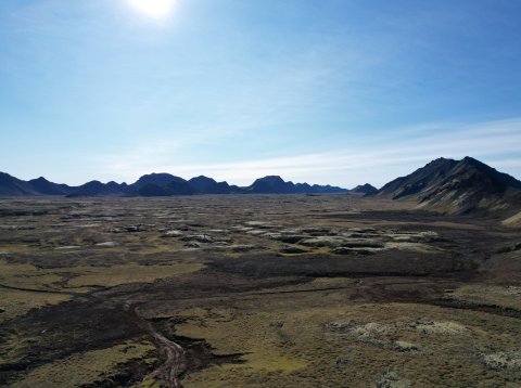 Fundur fyrir eigendur fjallaskála við Tjaldafell norðan Skjaldbreiðar