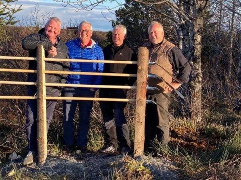 Á  myndinn er stjórn félagsins við einn standinn, talið frá vinstri Sigurður Þór Sigurðsson formaður&hellip;