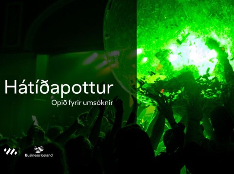 Hátíðapottur Tónlistarmiðstöðvar og Íslandsstofu - Opið fyrir umsóknir