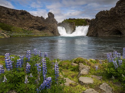 Mynd: Hjálparfoss - Páll Jökull Pétursson
