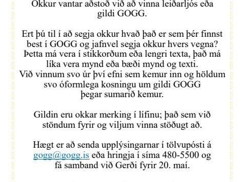 Hvatarblaðið maí 2020