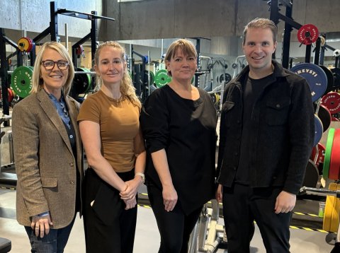 Frá undirritun samnings. Frá vinstri: Fjóla S. Kristinsdóttir sveitarstjóri, Þórfríður Soffía Harald&hellip;
