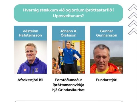 MÁLSTOFA UM ÍÞRÓTTASTARF UPPSVEITANNA