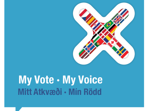 My Vote - My voice / Mitt Atkvæði - Mín Rödd