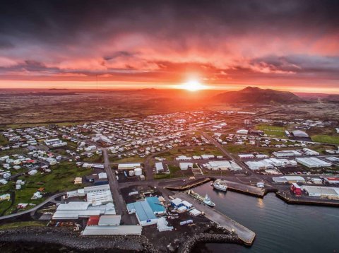 mynd af Grindavík fengin af vefsíðu Sambands sveitarfélaga á Suðurnesjum