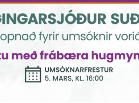 Uppbyggingarsjóður hefur opnað fyrir umsóknir