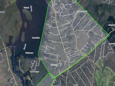 Vatnslaust í vatnsveitu Miðengis og Norðurkots 28.4
