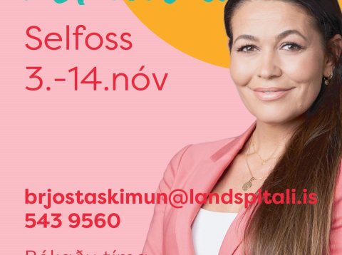 Brjóstaskimun á Selfossi dagana 3. - 14. nóvember / 3 - 14 Listopad