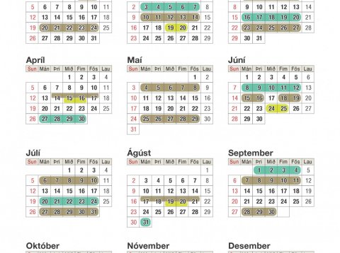 Sorphirðudagatal Grímsnes- og Grafningshrepps 2020