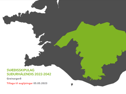 Auglýsing fyrir svæðisskipulag Suðurhálendisins