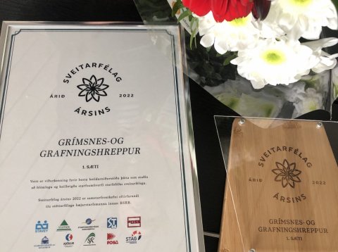 Grímsnes- og Grafningshreppur Sveitarfélag ársins 2022